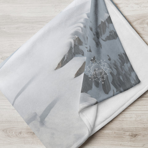 Skadi Goddess Throw Blanket