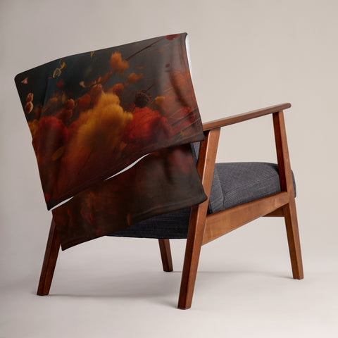 Brigid Goddess Throw Blanket