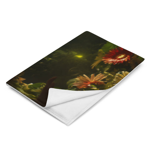 Laka Goddess Throw Blanket