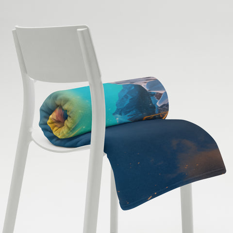 Arnarquagssaq Goddess Throw Blanket