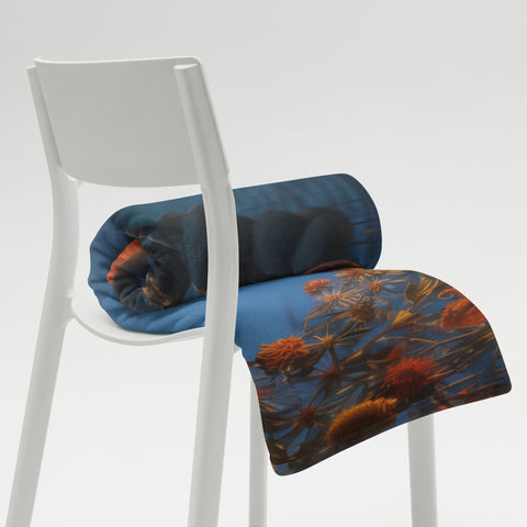 Mawu Goddess Throw Blanket