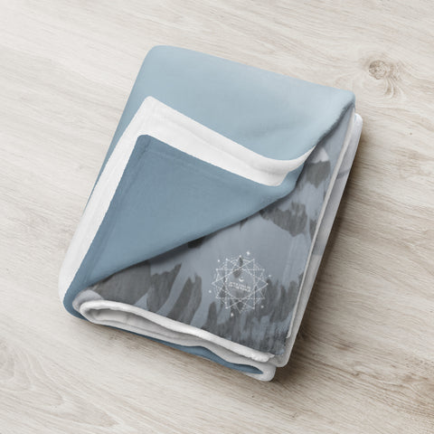Skadi Goddess Throw Blanket