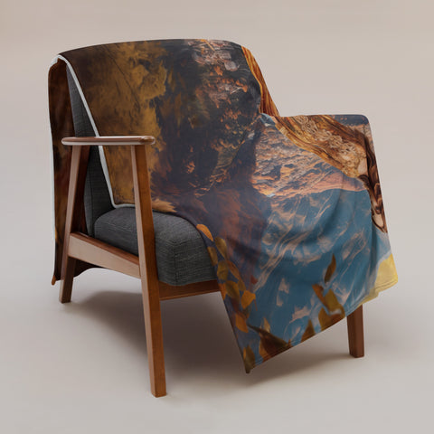 Amalur Goddess Throw Blanket