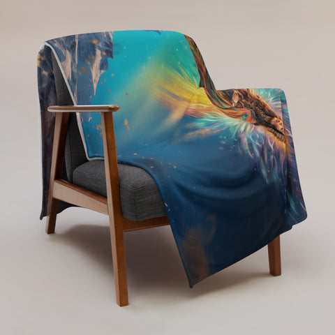 Arnarquagssaq Goddess Throw Blanket