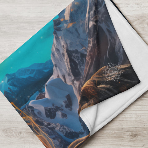 Arnarquagssaq Goddess Throw Blanket