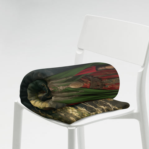 Cerridwen Goddess Throw Blanket
