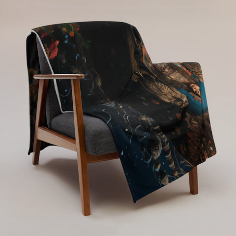 Jaci Goddess Throw Blanket