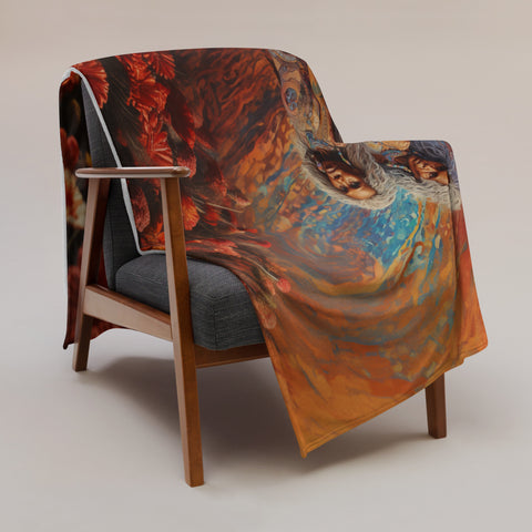 Wawalag Sisters Throw Blanket