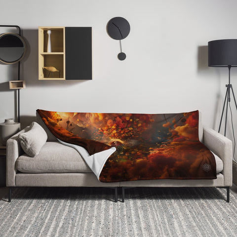 Brigid Goddess Throw Blanket