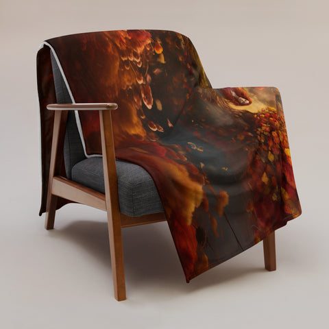 Brigid Goddess Throw Blanket