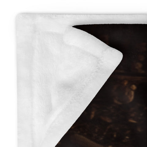 Coatlicue Goddess Throw Blanket