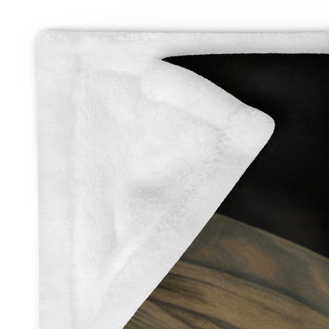 Sahmeran Goddess Throw Blanket