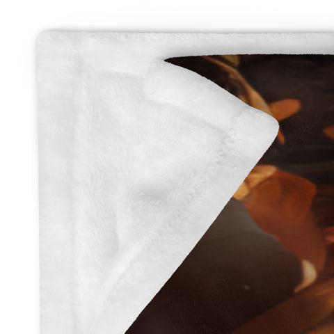 Sekhmet Goddess Throw Blanket