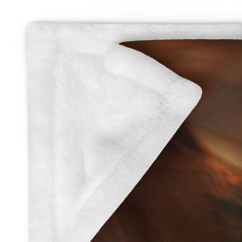 Thesan Goddess Throw Blanket