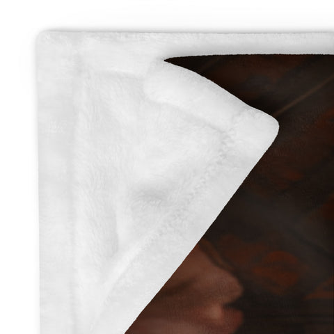 Tiamat Goddess Throw Blanket