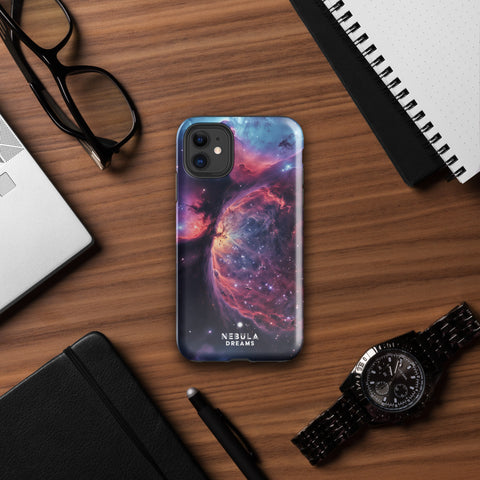 Crescent Nebula Dreams Tough Case for iPhone®