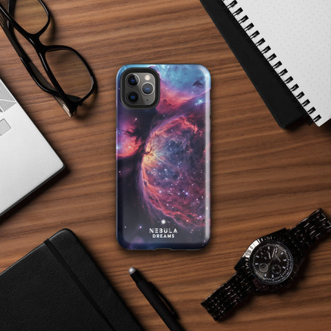 Crescent Nebula Dreams Tough Case for iPhone®