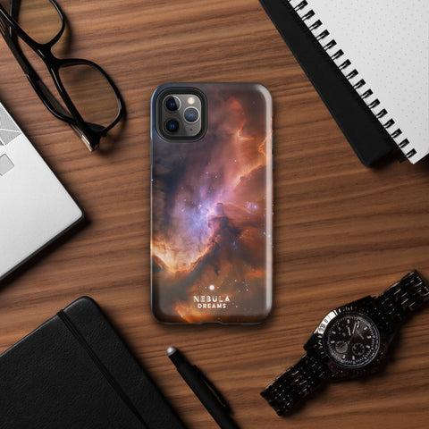 Flame Nebula Dreams Tough Case for iPhone®