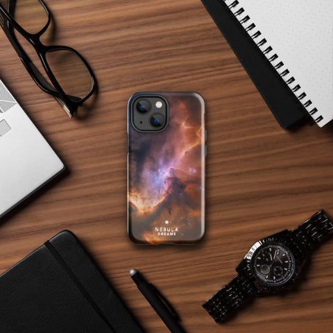 Flame Nebula Dreams Tough Case for iPhone®