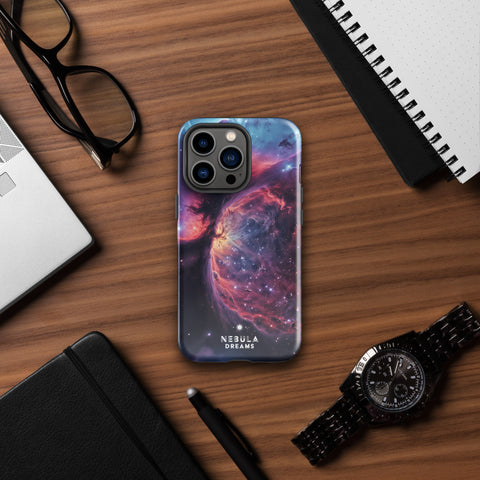 Crescent Nebula Dreams Tough Case for iPhone®