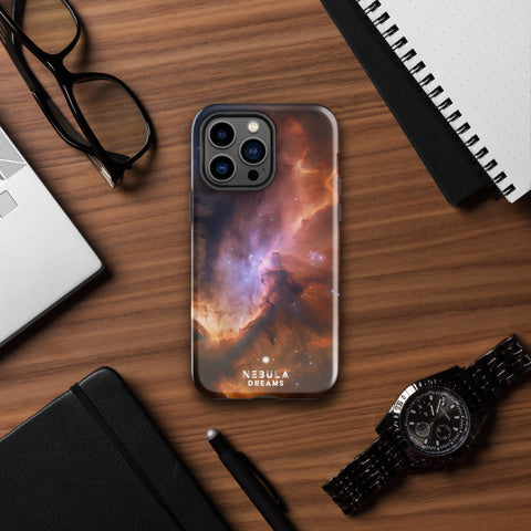 Flame Nebula Dreams Tough Case for iPhone®