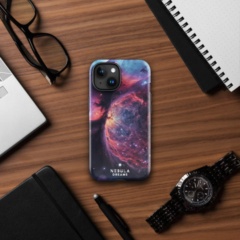 Crescent Nebula Dreams Tough Case for iPhone®