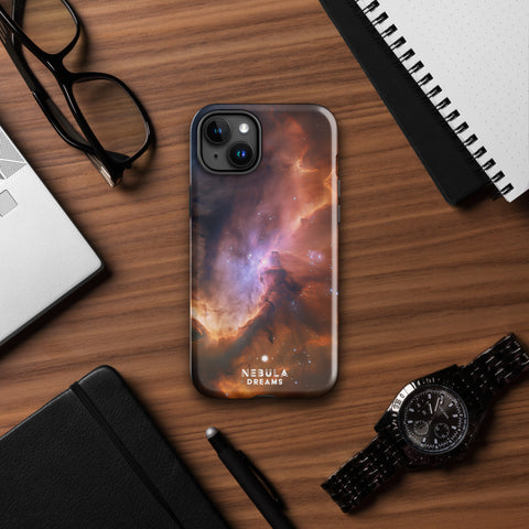 Flame Nebula Dreams Tough Case for iPhone®