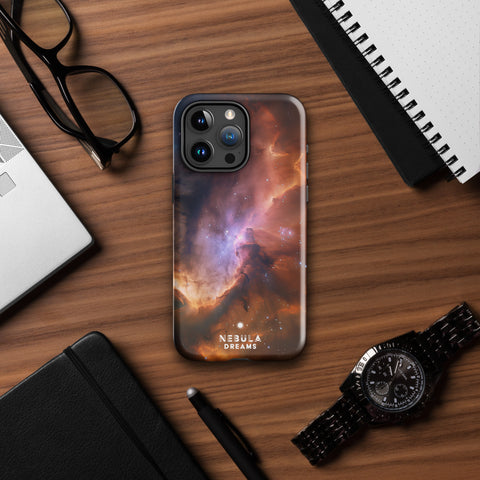 Flame Nebula Dreams Tough Case for iPhone®
