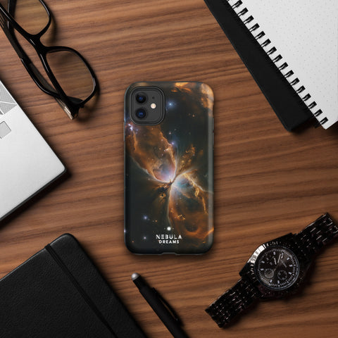 Butterfly Nebula Dreams Tough Case for iPhone®