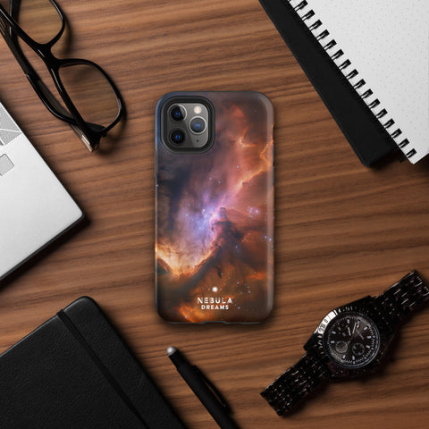Flame Nebula Dreams Tough Case for iPhone®