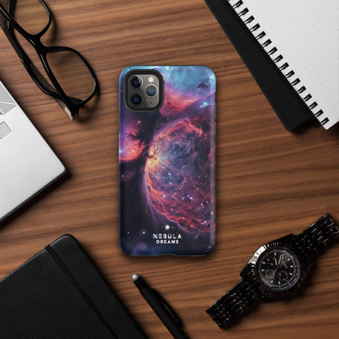 Crescent Nebula Dreams Tough Case for iPhone®