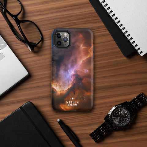 Flame Nebula Dreams Tough Case for iPhone®