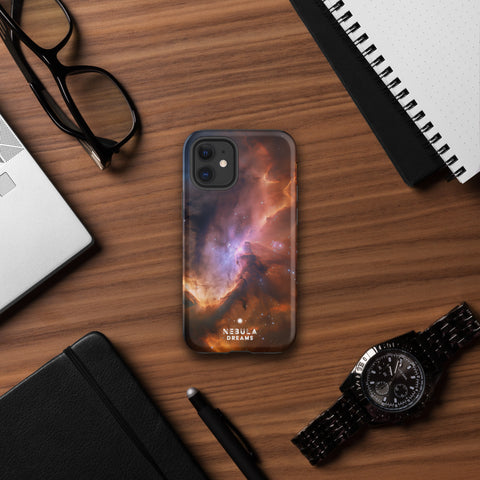Flame Nebula Dreams Tough Case for iPhone®