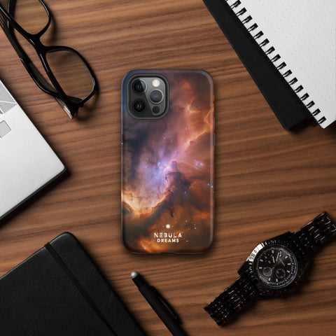 Flame Nebula Dreams Tough Case for iPhone®