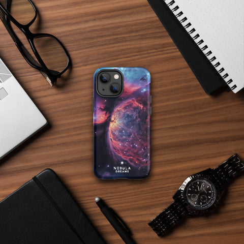 Crescent Nebula Dreams Tough Case for iPhone®