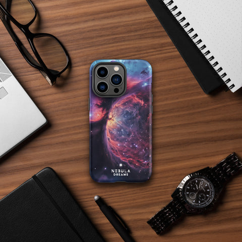 Crescent Nebula Dreams Tough Case for iPhone®