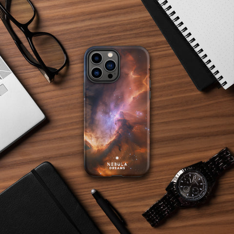 Flame Nebula Dreams Tough Case for iPhone®
