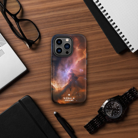 Flame Nebula Dreams Tough Case for iPhone®