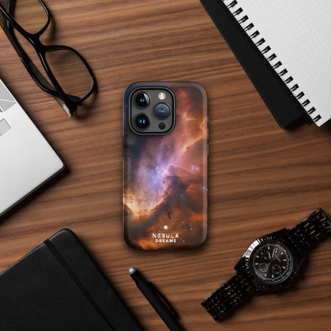 Flame Nebula Dreams Tough Case for iPhone®