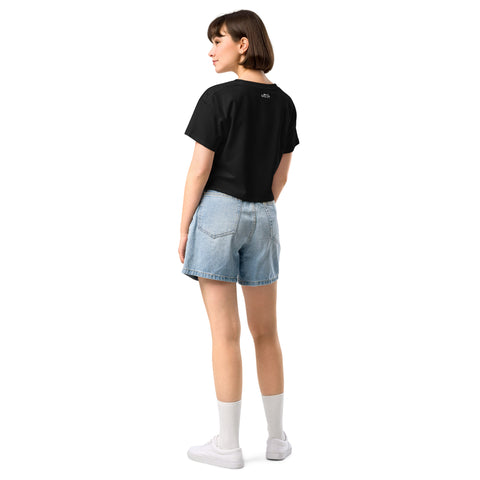 Don't Scroll Take a Stroll - Women’s crop top