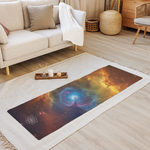 Bubble Nebula Dreams Yoga mat