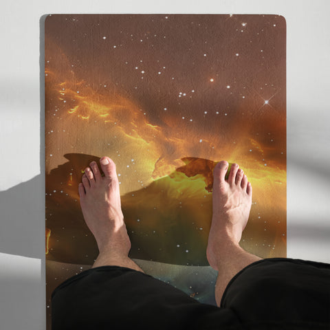 Bubble Nebula Dreams Yoga mat