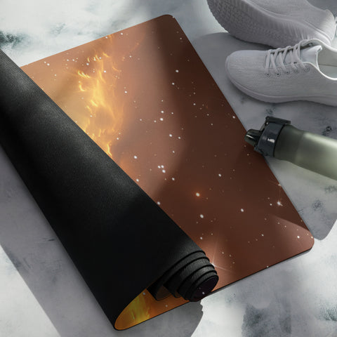 Bubble Nebula Dreams Yoga mat