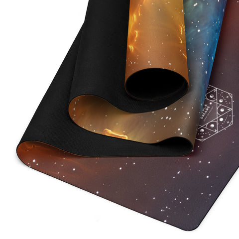 Bubble Nebula Dreams Yoga mat