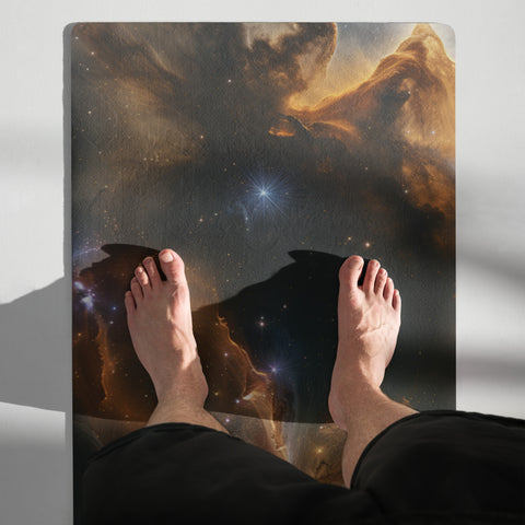 Butterfly Nebula Dreams Yoga mat