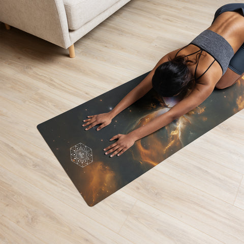 Butterfly Nebula Dreams Yoga mat