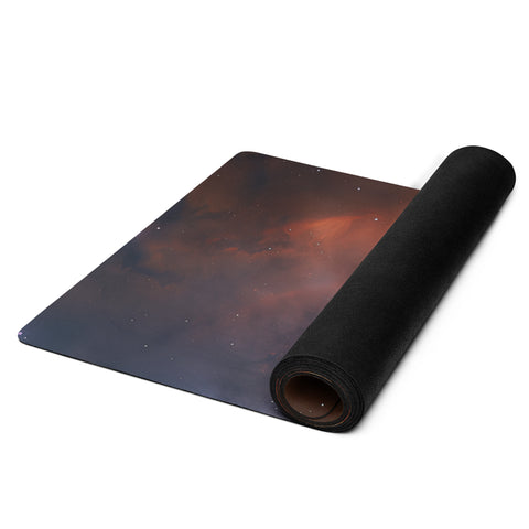 Flame Nebula Dreams Yoga mat