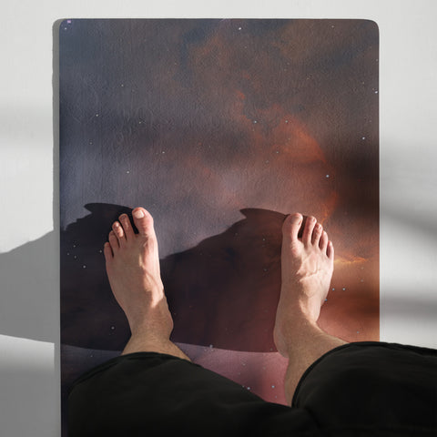 Flame Nebula Dreams Yoga mat