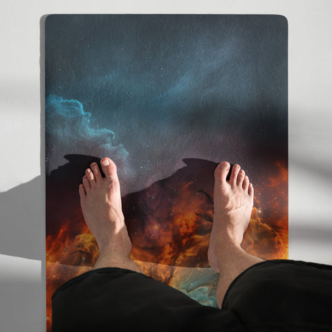 Heart Nebula Dreams Yoga mat