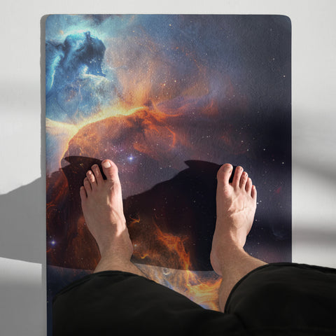 Pacman Nebula Dreams Yoga mat